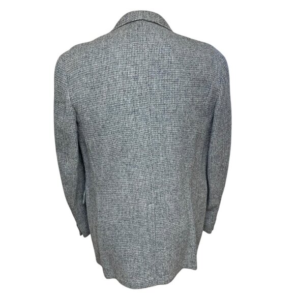 Vintage Givenchy Gentlemen Harris Tweed Union Made Blazer‎ Mens Size 44 - Picture 8 of 12
